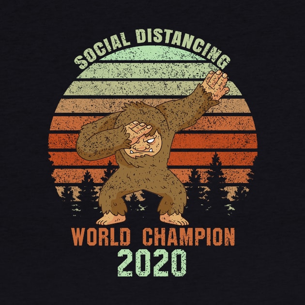 Yeti Social Distancing World Champion 2020 by Bestseller